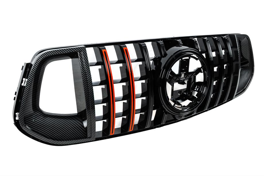 Mercedes GLE coupe C167 2019- Frontgrill Rocket (für AMG-Line/GLE53/GLE63 2019-2023) Foto 4