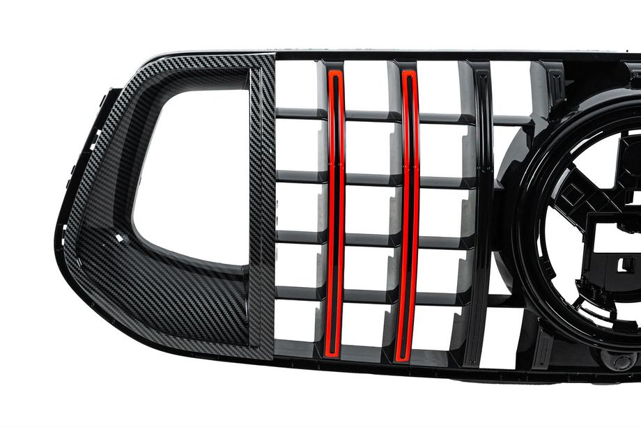 Mercedes GLE coupe C167 2019- Frontgrill Rocket (für AMG-Line/GLE53/GLE63 2019-2023) Foto 6
