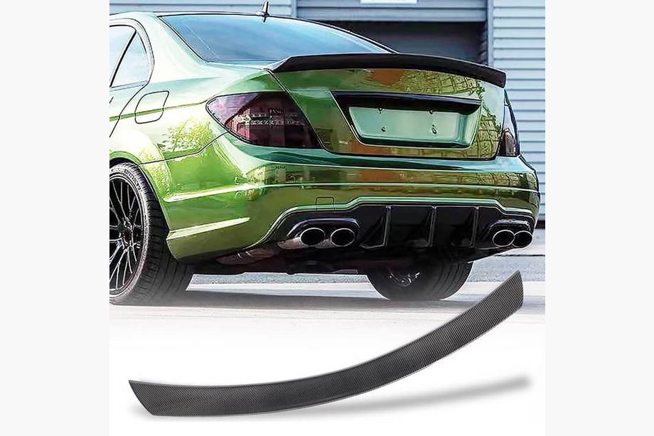 Mercedes C-class W204 2007-2015 Spoiler SD V2 (Carbon) Image