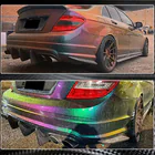 Mercedes C-class W204 2007-2015 Heckdiffusor V1 für AMG SD 2008-2011, Carbon Foto 5