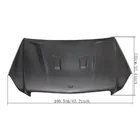 Mercedes C-class W204 2007-2015 Motorhaube 2012-2014 (für C63 Sedan, Kunststoff) Foto 2