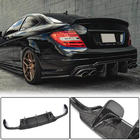 Mercedes C-class W204 2007-2015 Heckdiffusor V2 für AMG SD/Coupe 2012-2014 Carbon Foto 1