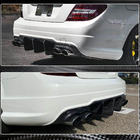 Mercedes C-class W204 2007-2015 Heckdiffusor V2 für AMG SD/Coupe 2012-2014 Carbon Foto 3