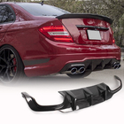 Mercedes C-class W204 2007-2015 Heckdiffusor V3 für AMG SD/Coupe 2012-2014 Carbon Foto 1