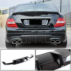 Mercedes C-class W204 2007-2015 Heckdiffusor V3 für AMG SD/Coupe 2012-2014 Carbon Foto 2