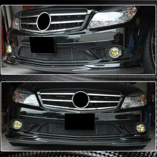 Frontstoßstange Lippe Aufsatz (für AMG-Line 2008-2011, Carbon) Foto 4
