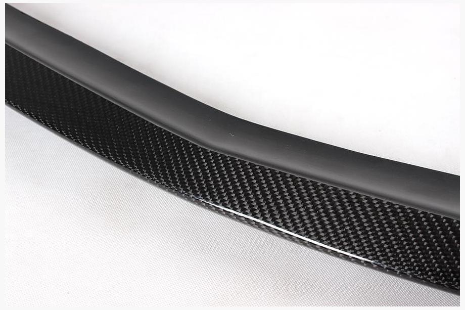 Mercedes C-class W204 2007-2015 Frontstoßstange Lippe Aufsatz (für AMG-Line 2008-2011, Carbon) Foto 9