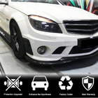 Mercedes C-class W204 2007-2015 Carbon Frontstoßstangen Abdeckungen für C63 AMG Sedan 2008-2011 Foto 2