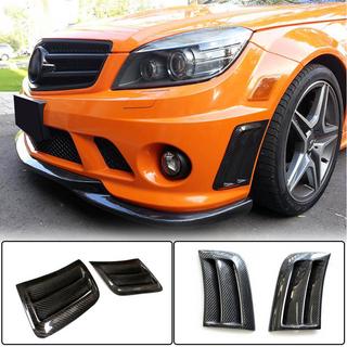 Carbon Frontstoßstangen Abdeckungen für C63 AMG Sedan 2008-2011 Foto 1