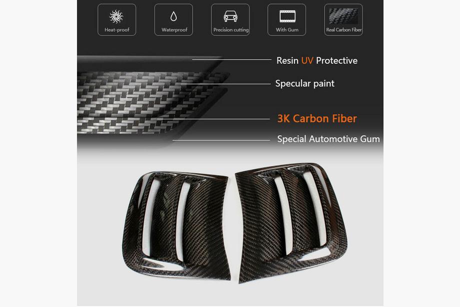 Mercedes C-class W204 2007-2015 Carbon Frontstoßstangen Abdeckungen für C63 AMG Sedan 2008-2011 Foto 5