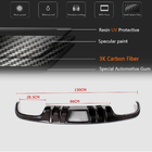 Mercedes C-class W204 2007-2015 Heckstoßstangen Diffusor V4 (für AMG SD 2008-2011, Carbon) Foto 5