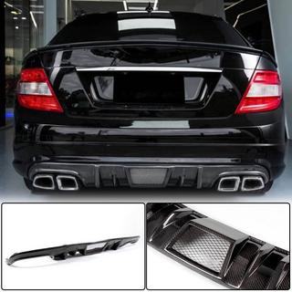 Heckstoßstangen Diffusor V4 (für AMG SD 2008-2011, Carbon) Foto 1