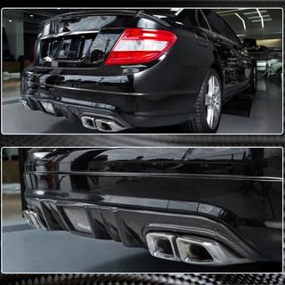 Heckstoßstangen Diffusor V4 (für AMG SD 2008-2011, Carbon) Foto 3