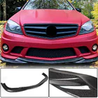 Mercedes C-class W204 2007-2015 Frontstoßstange Lippe V3 Aufsatz (für AMG 2008-2011, Carbon) Foto 1
