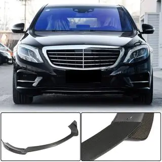 Frontstoßstange Lippe Aufsatz (für AMG-Line 2014-2017, Carbon) Foto 1
