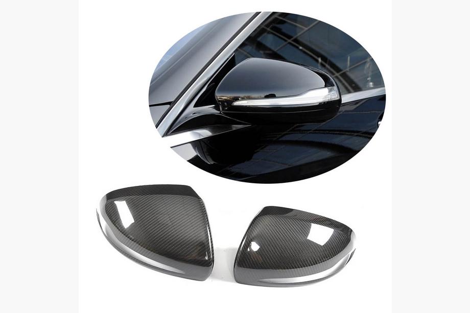 Mercedes S-class W222 2013-2022 Spiegelabdeckungen V1 (2014-2017, Carbon) Image
