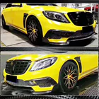 Mercedes S-class W222 2013-2022 Frontstoßstangenaufsätze V1 für S63 AMG 2014-2017 Carbon Foto 5
