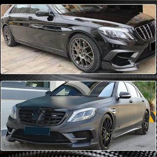 Frontstoßstangenaufsätze V1 für S63 AMG 2014-2017 Carbon Foto 4