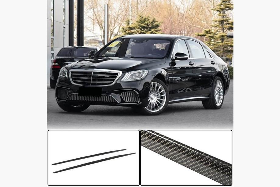 Mercedes S-class W222 2013-2022 Seitenschweller (für S63 AMG 2014-2017, Carbon) Foto 1