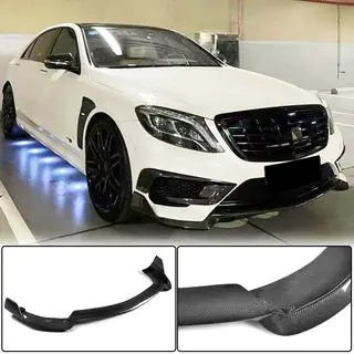 Frontstoßstange Lippe Aufsatz (für S63 AMG 2014-2017, Carbon) Foto 1