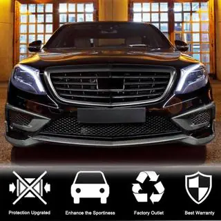 Frontstoßstange Lippe Aufsatz (für S63 AMG 2014-2017, Carbon) Foto 2