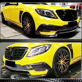 Frontstoßstange Lippe Aufsatz (für S63 AMG 2014-2017, Carbon) Foto 4