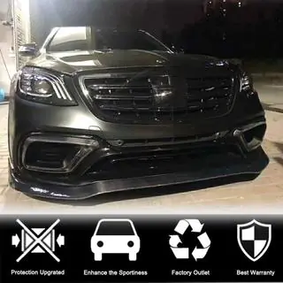 Carbon Einsätze Frontstoßstange (für AMG 2018-2021) Foto 3