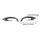 Mercedes S-class W222 2013-2022 Carbon Frontstoßstangen Abdeckungen (für AMG-Line 2014-2017) Foto 6