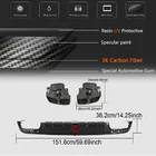 Mercedes S-class W222 2013-2022 Heckdiffusor mit Endrohren (für S63 AMG 2014-2017, Carbon) Foto 6
