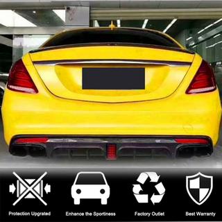 Heckdiffusor mit Endrohren (für S63 AMG 2014-2017, Carbon) Foto 3