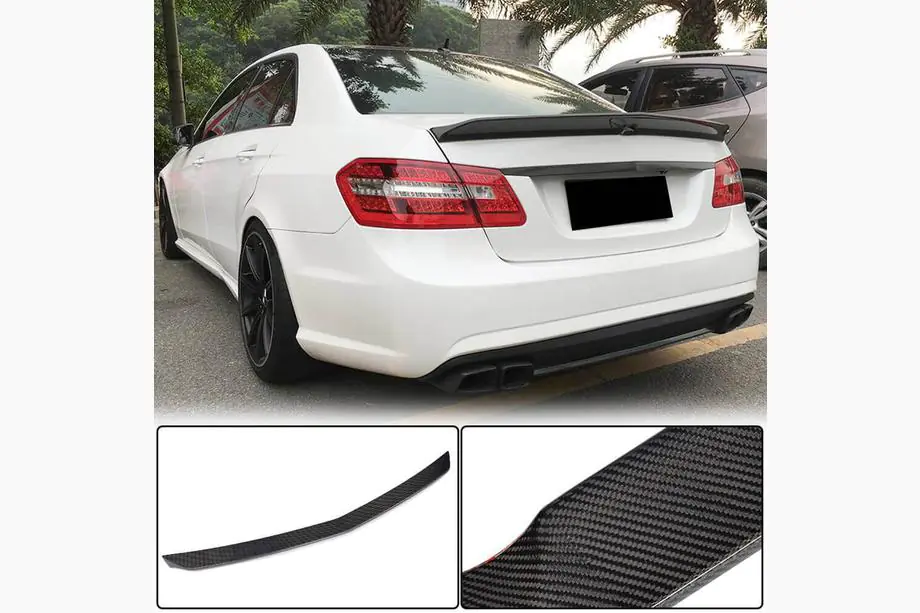Mercedes E-сlass W212 2009-2016 Spoiler V1 (Carbon) Image