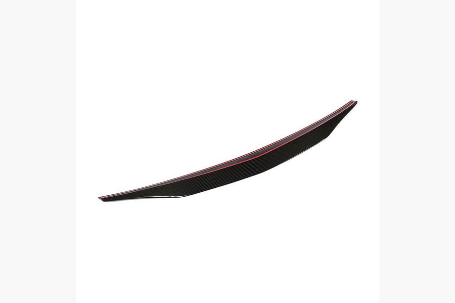 Mercedes E-class W212 2009-2016 Spoiler V4 (Carbon) Foto 3