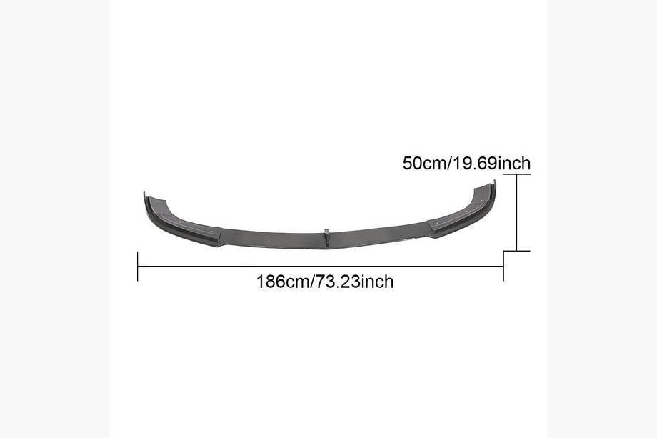 Mercedes E-class W212 2009-2016 Frontlippe V2 für AMG-Line 2013-2016 Carbon Foto 6