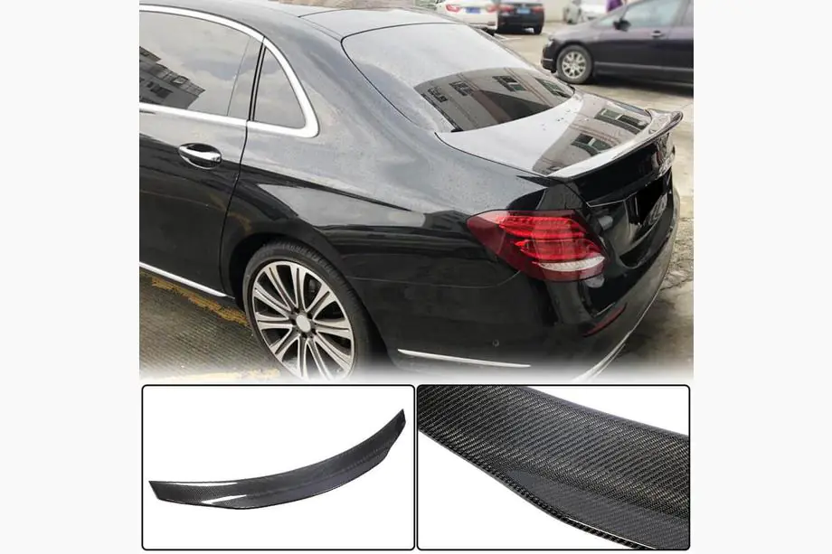 Mercedes E-class W213 2016-2023 Spoiler V1 (Carbon) Image