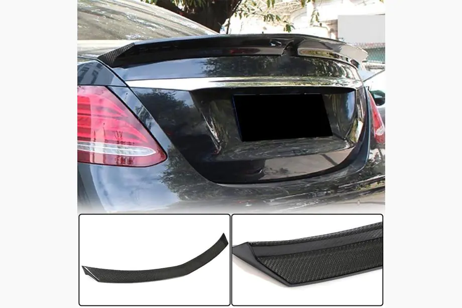 Mercedes E-class W213 2016-2023 Spoiler V2 (Carbon) Image