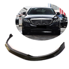 Mercedes E-class W213 2016-2023 Frontstoßstange Lippe Aufsatz (für Base 2016-2019, Carbon) Foto 1