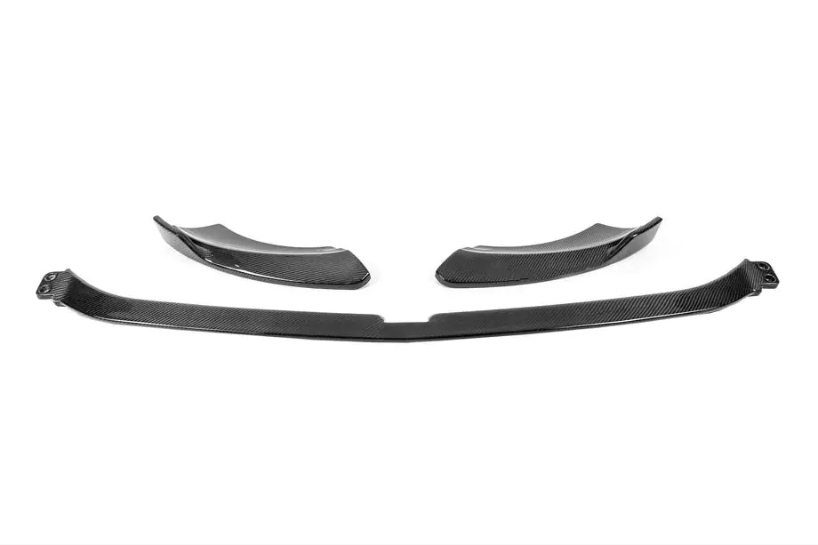 Mercedes E-class W213 2016-2023 Frontstoßstangen Lippe Aufsatz (für AMG-Line 2020-2023, Carbon) Foto 19