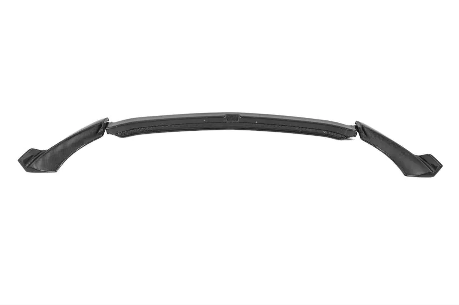 Mercedes E-class W213 2016-2023 Frontstoßstangen Lippe Aufsatz (für AMG-Line 2020-2023, Carbon) Foto 16