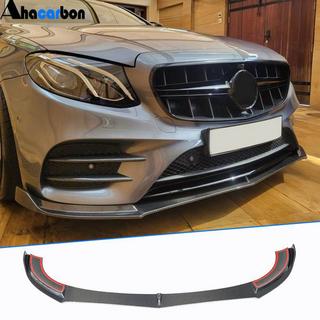 Frontlippe V1 für AMG-Line / E43 AMG 2016-2019, Carbon Foto 1