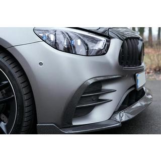 Frontstoßstangenaufsätze (für AMG-Line 2020+, Trockencarbon) Foto 1