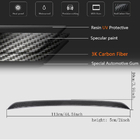 Mercedes E-class W213 2016-2023 Heckspoiler Blende (Carbon) Foto 5
