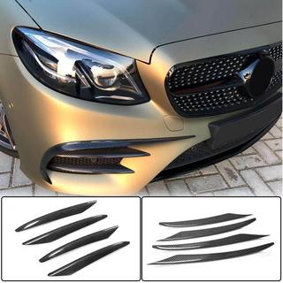 Carbon Frontstoßstangen Aufsätze (für AMG-Line/E43 AMG 2016-2019) Foto 1