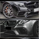 Mercedes E-class W213 2016-2023 Carbon Frontstoßstangen Abdeckungen für E63 AMG 2016-2019 Foto 4