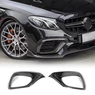 Carbon Frontstoßstangen Abdeckungen für E63 AMG 2016-2019 Foto 1