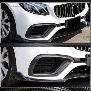 Carbon Frontstoßstangen Abdeckungen für E63 AMG 2016-2019 Foto 3