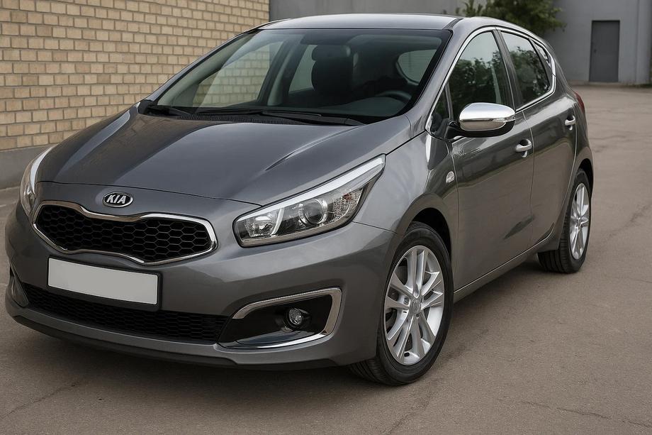 Kia Ceed 2012-2018 Spiegelabdeckungen (2 Stk, Edelstahl) Image