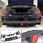 Mercedes E-class W213 2016-2023 Heckdiffusor mit Endrohren V2 (für AMG/AMG-Line 2016-2019, Carbon) Foto 2