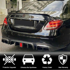 Mercedes E-class W213 2016-2023 Heckdiffusor mit Endrohren V2 (für AMG/AMG-Line 2016-2019, Carbon) Foto 3