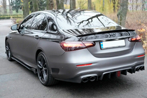 Mercedes E-class W213 2016-2023 Seitenschweller (2016-2019, Carbon) Foto 3