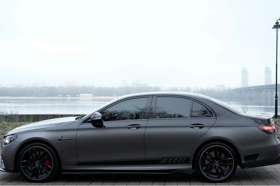 Mercedes E-class W213 2016-2023 Seitenschweller (2016-2019, Carbon) Image